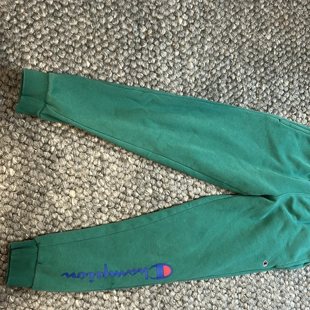 Champion Green Jogger Sweatpants